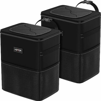 HOTOR Car Trash Can - 2 Pack: A Must-Have Car Accessory for Organized Interiors