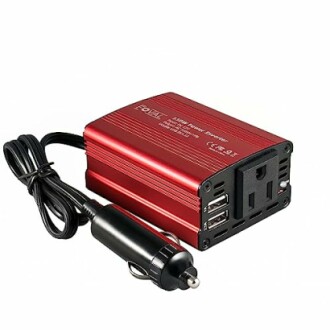FOVAL 150W Car Power Inverter Review - The Best Car Adapter for Charging Electronics on the Go